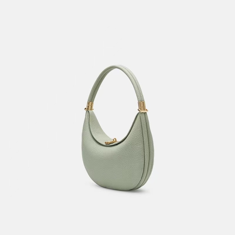 Middelgrote leren handtas Klassiek Selenodont-design
