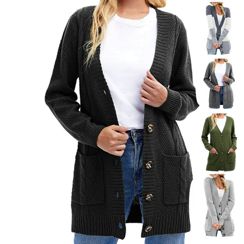 Europese en Amerikaanse casual cardigan