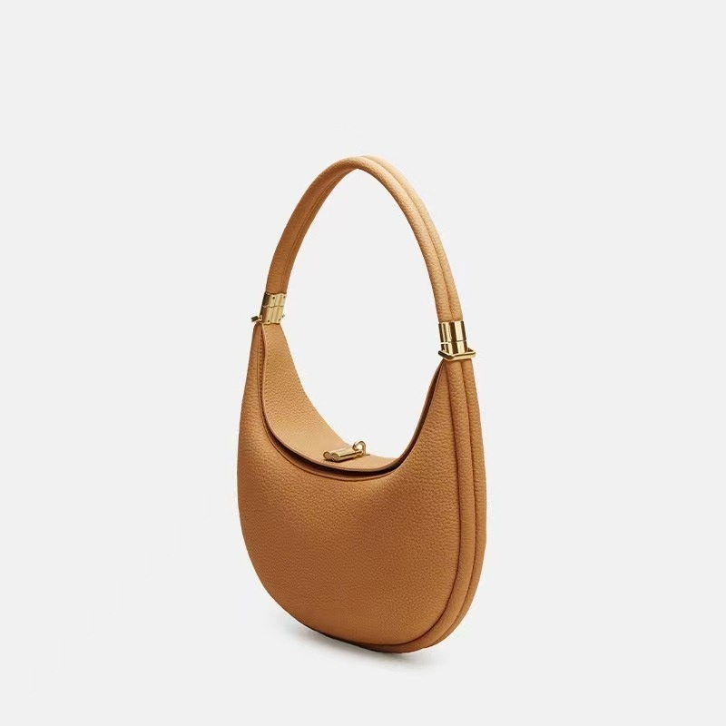 Middelgrote leren handtas Klassiek Selenodont-design
