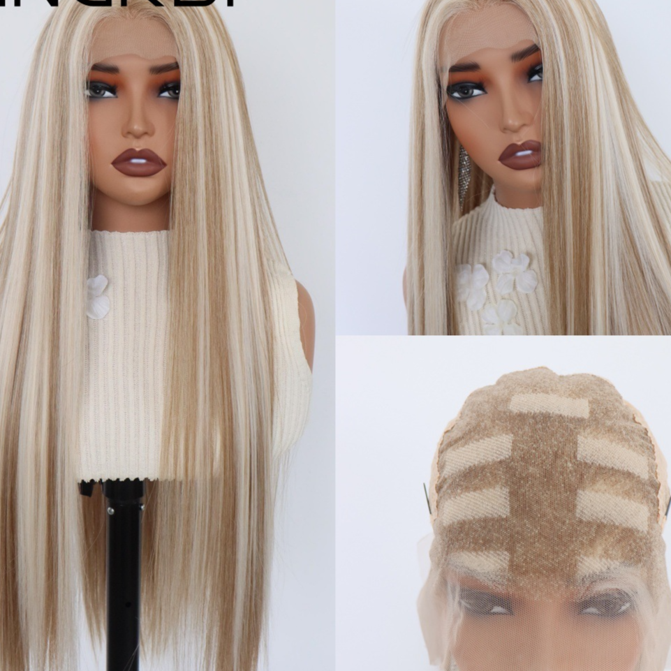 Long straight wig