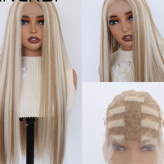 Long straight wig