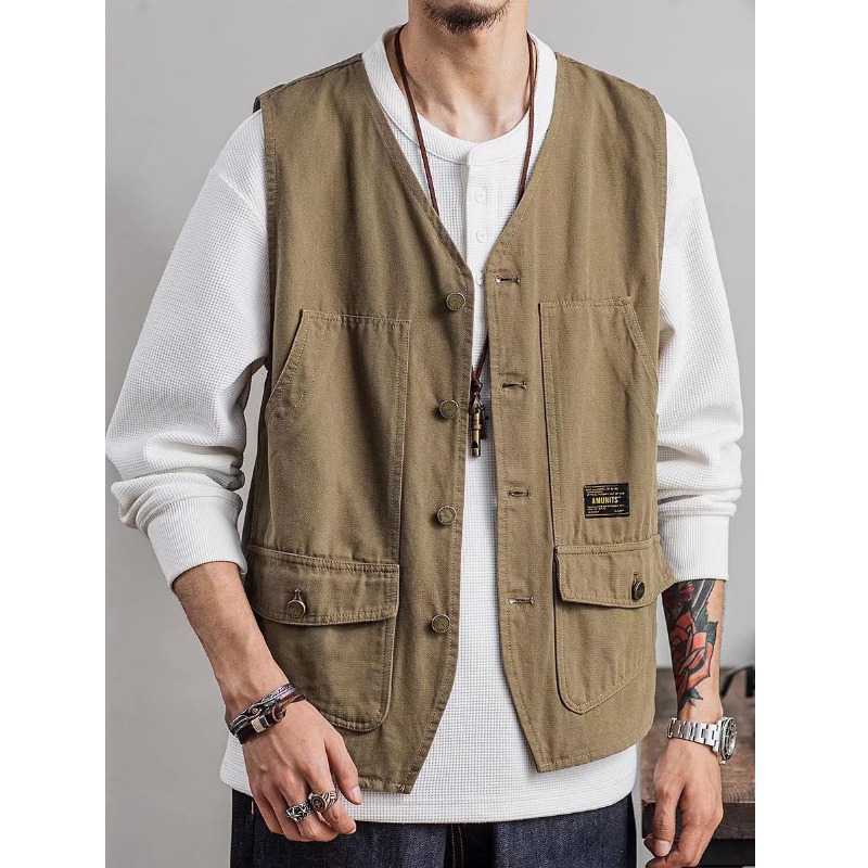 Work uniform jacket and vest