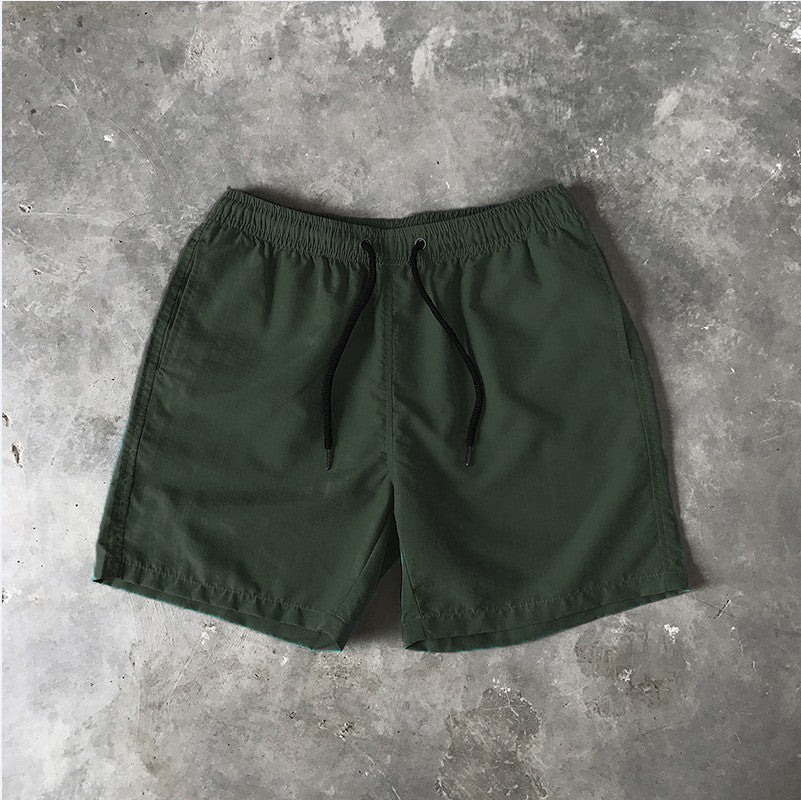 Men Summer Casual Shorts Quick Dry Loose Fit Beach Shorts
