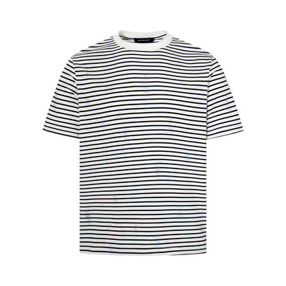 Striped short sleeved t-shirt