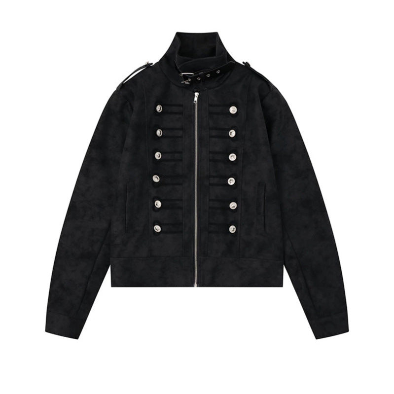 Retro Zip-Up Cardigan Jacket