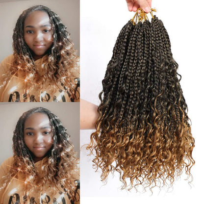 Synthetic fiber braids