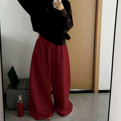 Losse joggingbroek met trekkoord