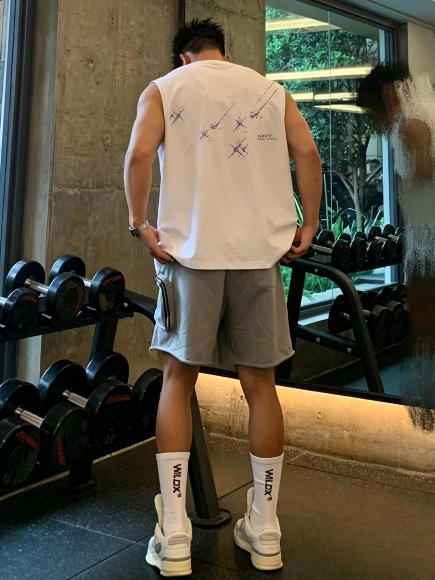 Heavyweight Cotton Men's Sports Vest