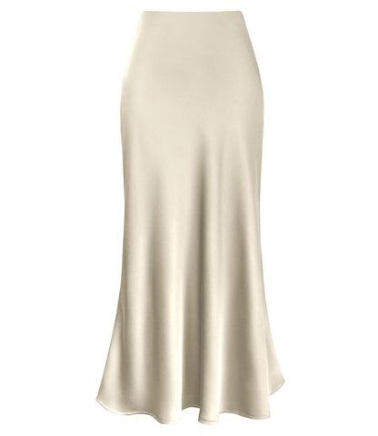 Elegant High Waist Fishtail Skirt