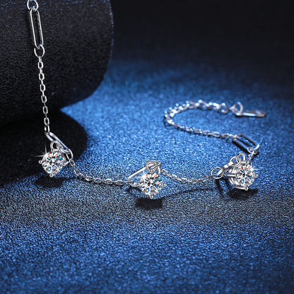 S925  1.5 karaat moissanite armband