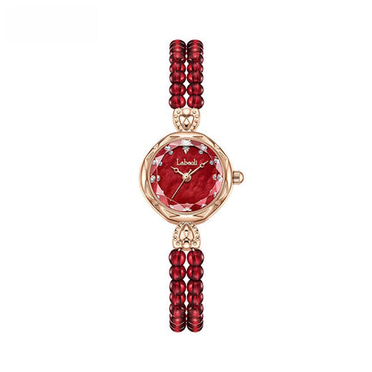 Pearl Strap Quartz Watch