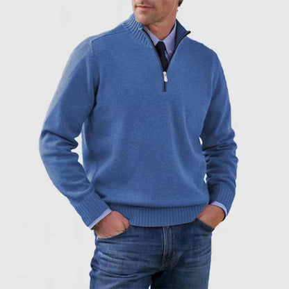 Mens Acrylic Knit Pullover Sweater