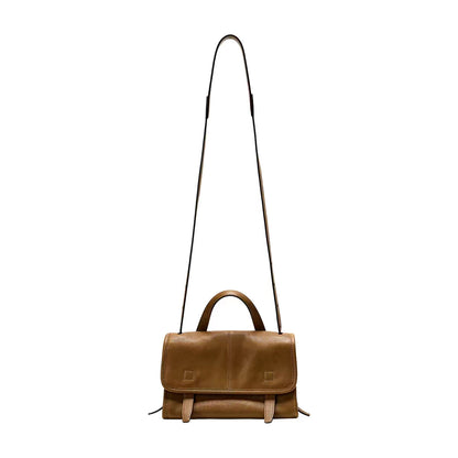 Vintage Genuine Leather Crossbody Bag