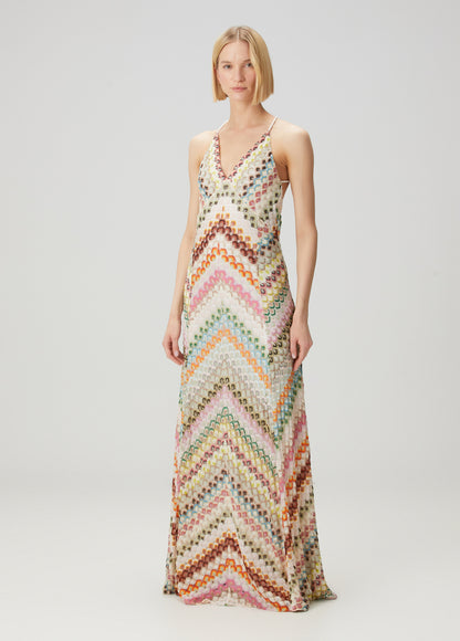 Long Dress Sexy Strapless Dress Handmade Crochet