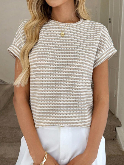 Round-neck women's T-shirt