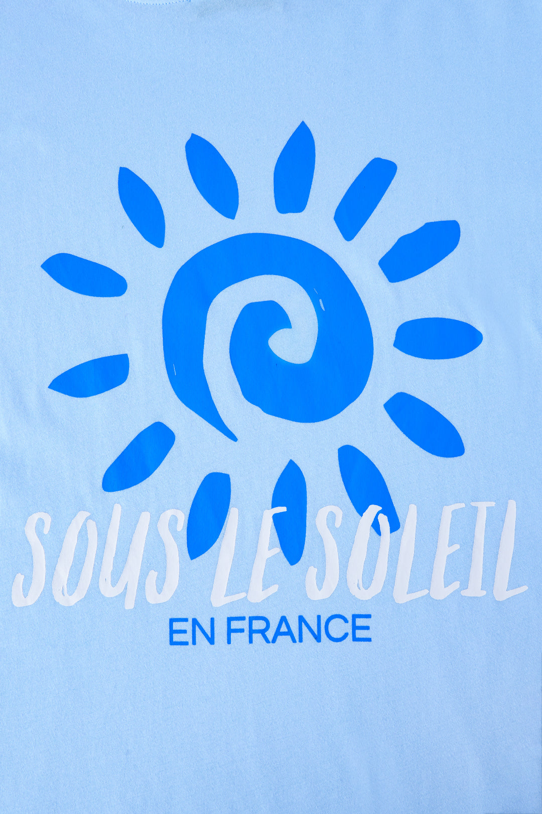 Sous le Soleil en France oversized T-shirt