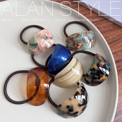 Ovale acetaat haarband