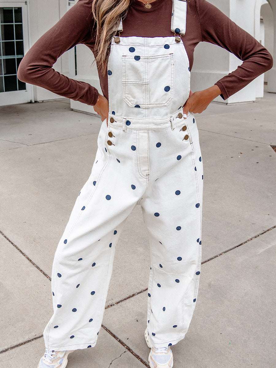 Polka Dot High Waist Bodysuit