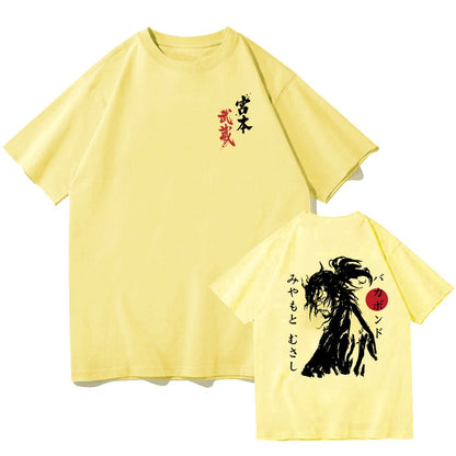 Vagabond Miyamoto Musashi T-shirt met korte mouwen unisex