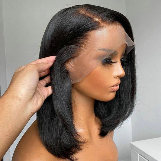 13 x 4 full frontal lace wig human hair straight