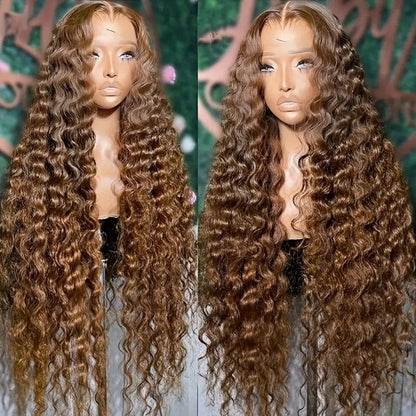 Women's Lace Front Wig Long Curly Hair Natural Wave