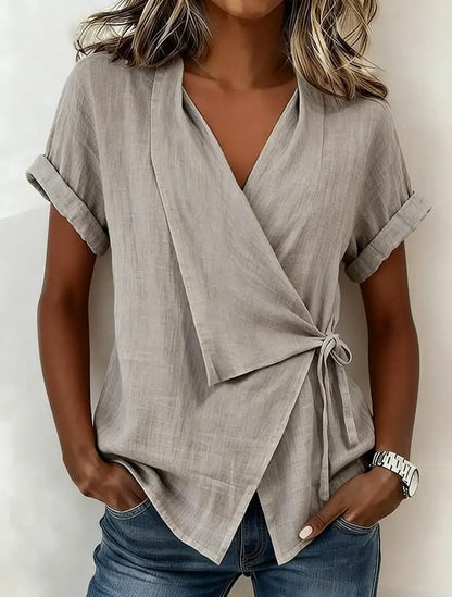 Loose-fitting short-sleeve T-shirt