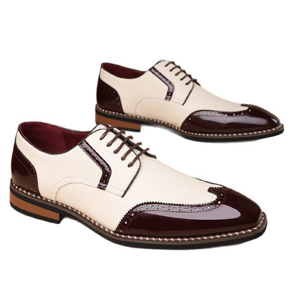 Mens Brogue Leather Shoes