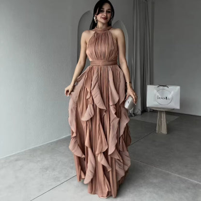 French Elegant Layered Cake Dress