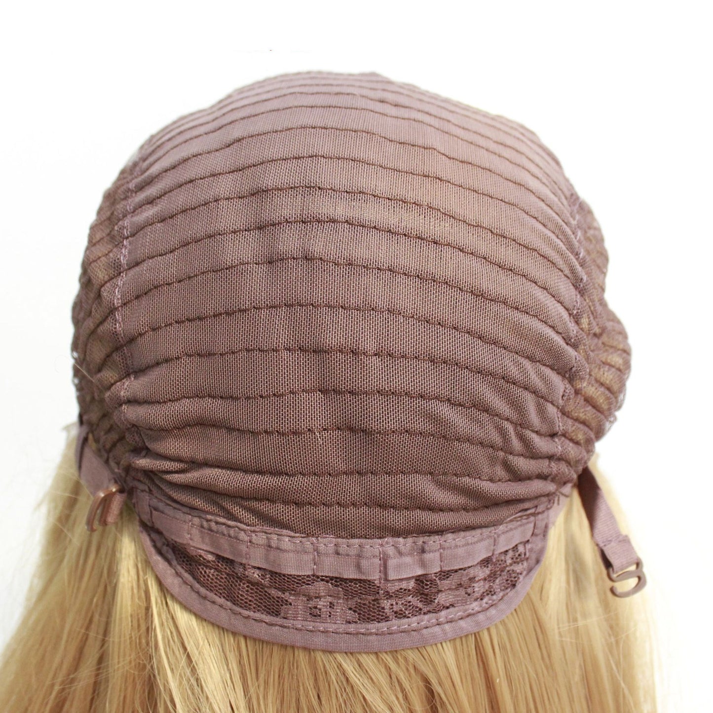 Synthetic  golden lace wig