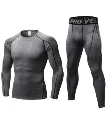 Heren Fitness Running Compressie Trainingsset
