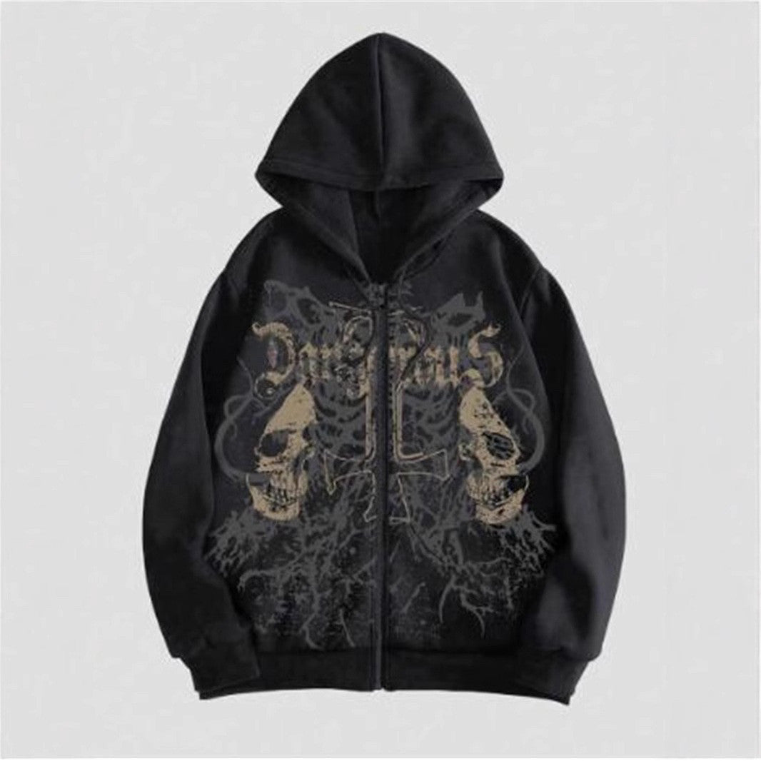 Trendy Hoodie with Unique Print