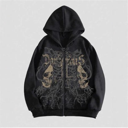 Trendy Hoodie with Unique Print