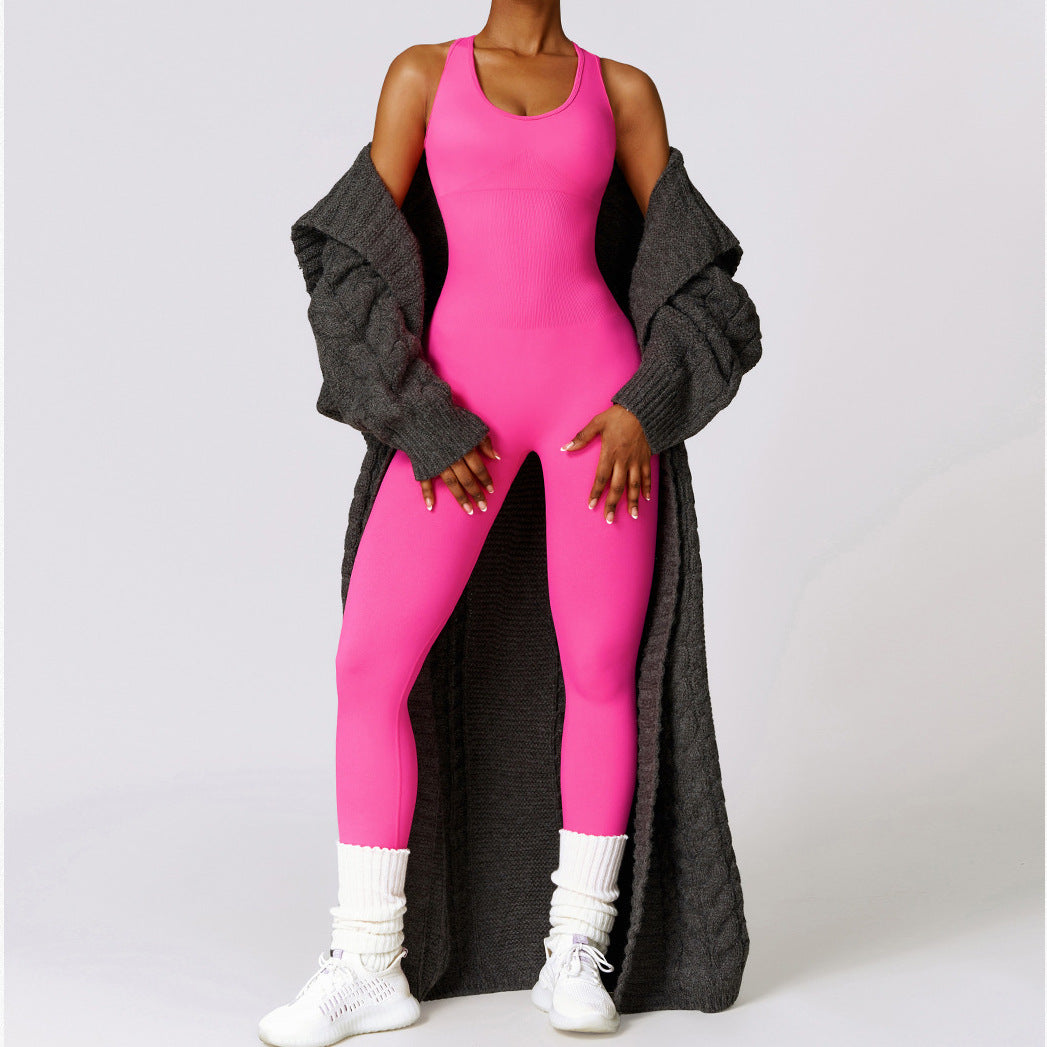 Seamless Yoga Fitness Jumpsuit