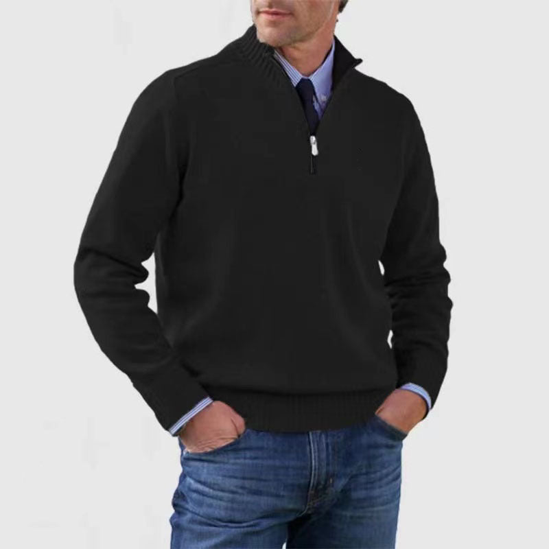 Mens Acrylic Knit Pullover Sweater