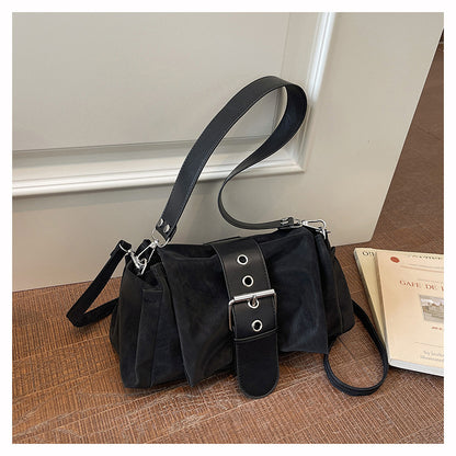 Versatile PU Leather Large Underarm Shoulder Bag for Women