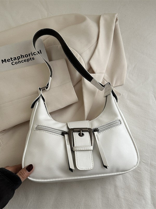 Retro Crescent Shoulder Bag