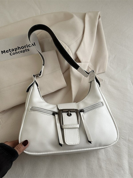 Retro Crescent Shoulder Bag