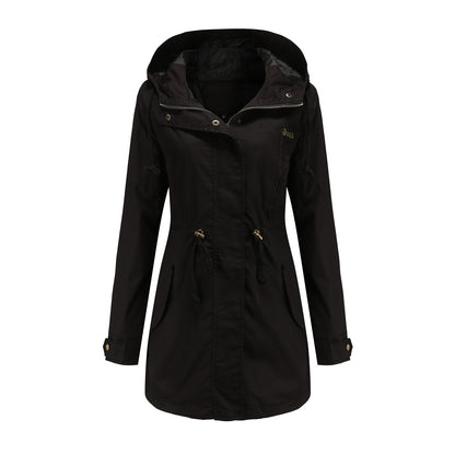 Womens Cotton Hooded Coat