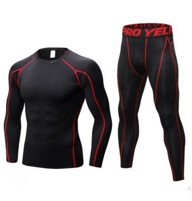 Heren Fitness Running Compressie Trainingsset