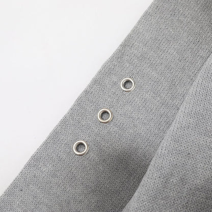 Vest met ritssluiting opstaande kraag en inkjetprint