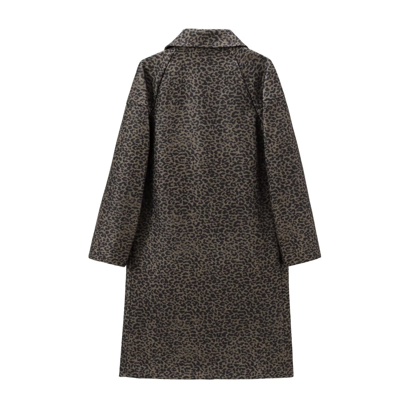 Losse casual damesjas met dierenprint