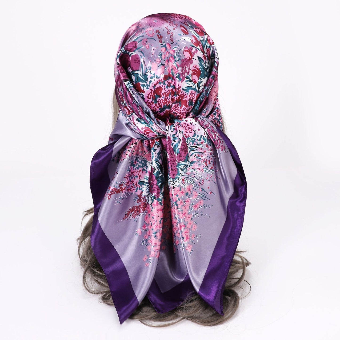 True scarves  women's square scarves  headscarves  shawls