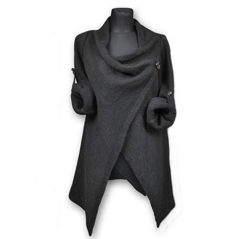 Dames Asymmetrisch Cardigan