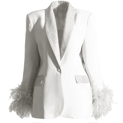 Womens Tailored Suit Jacket and Trousers