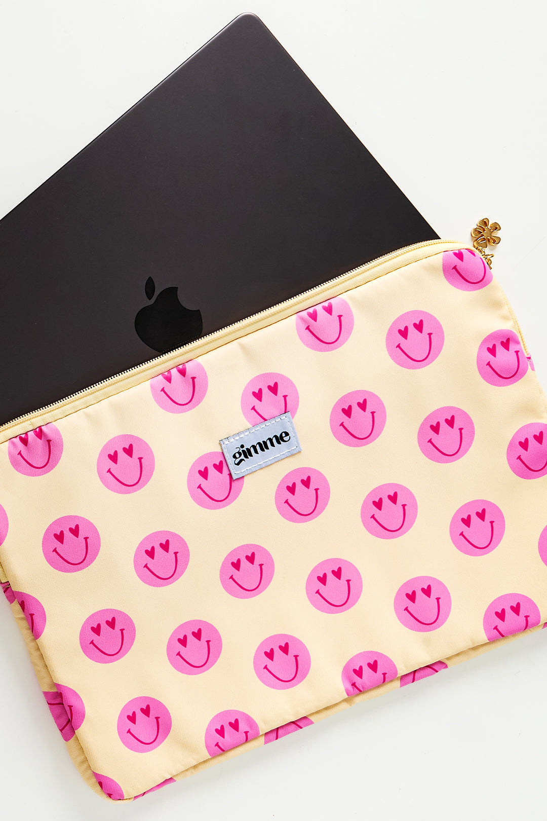 Gimme smiley laptop case