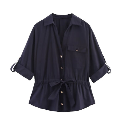 Women's Poplin Hunting Shirt Top