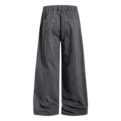 loose wide-leg pants