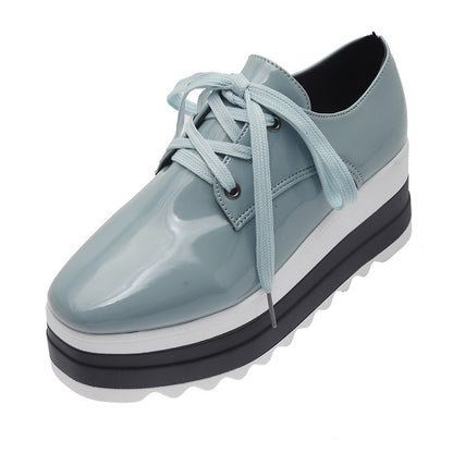 Modieuze wedge platform sneakers voor dames