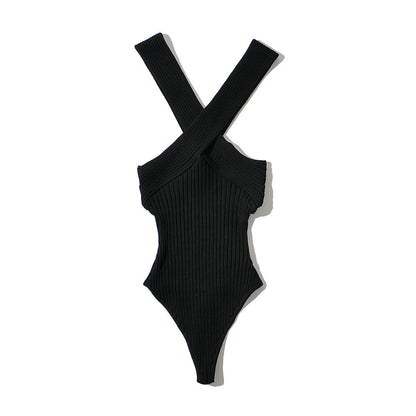Hollow out backless jumpsuit for women