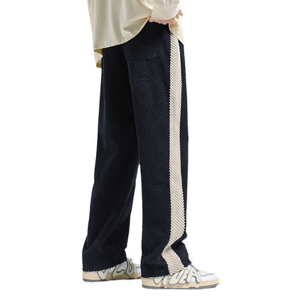 Men's Loose Straight Trendy Casual Sports Trousers
